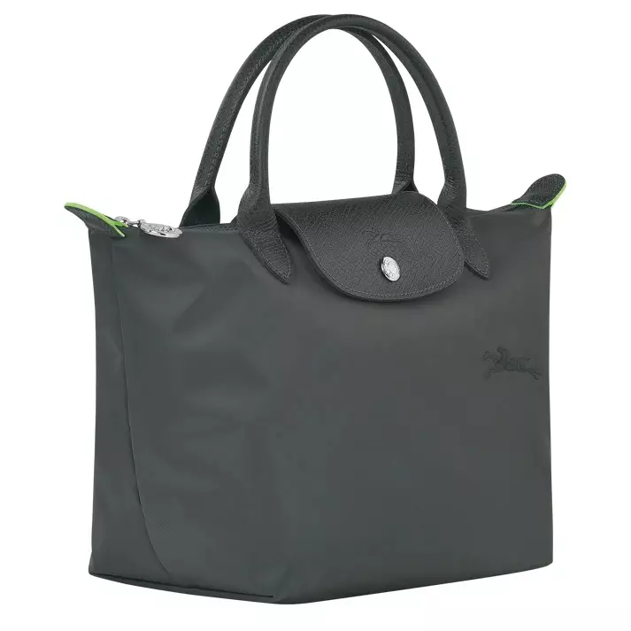 Longchamp Le Pliage Green Handbag Small Graphite
