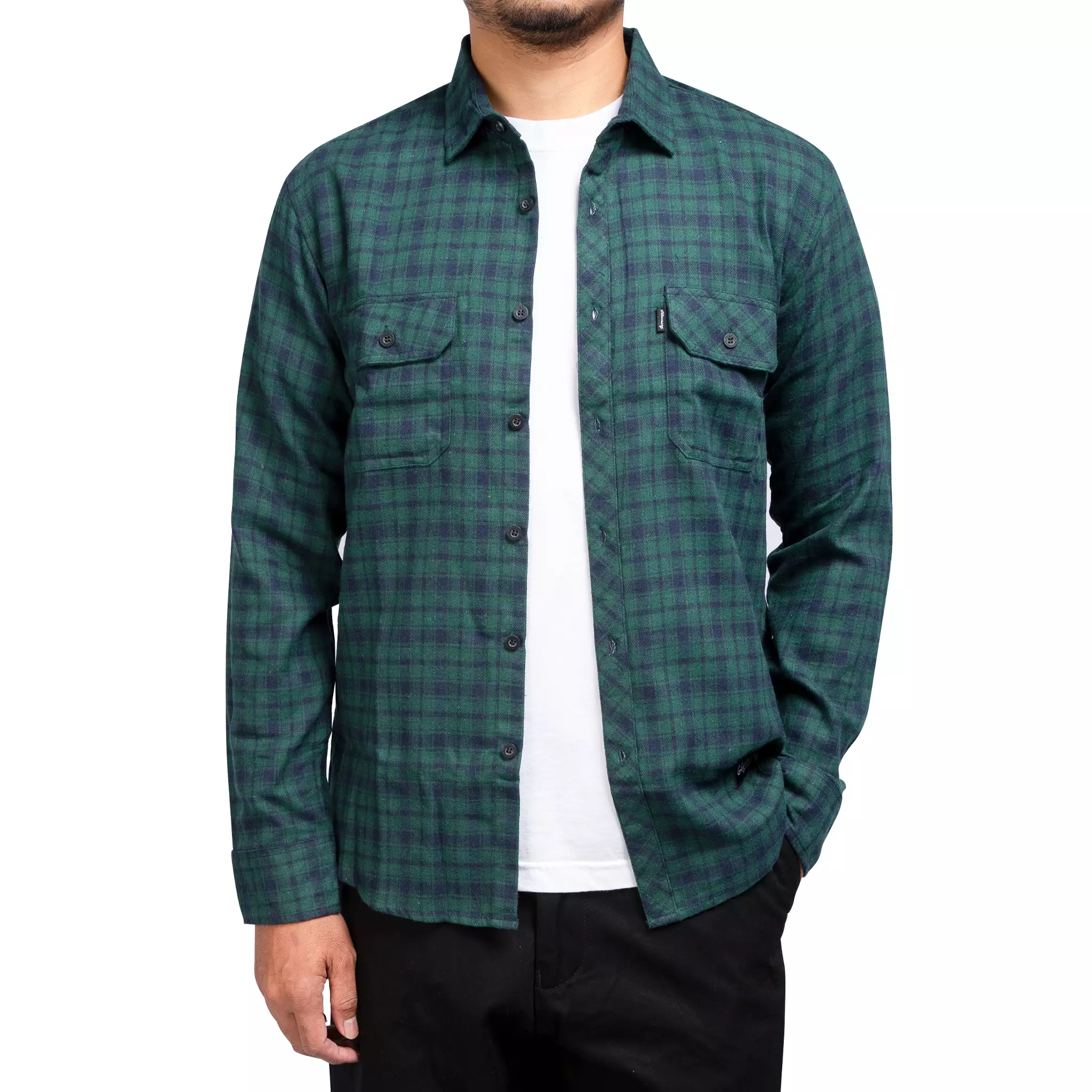 Kemeja Flanel Panjang S-Follag Unisex