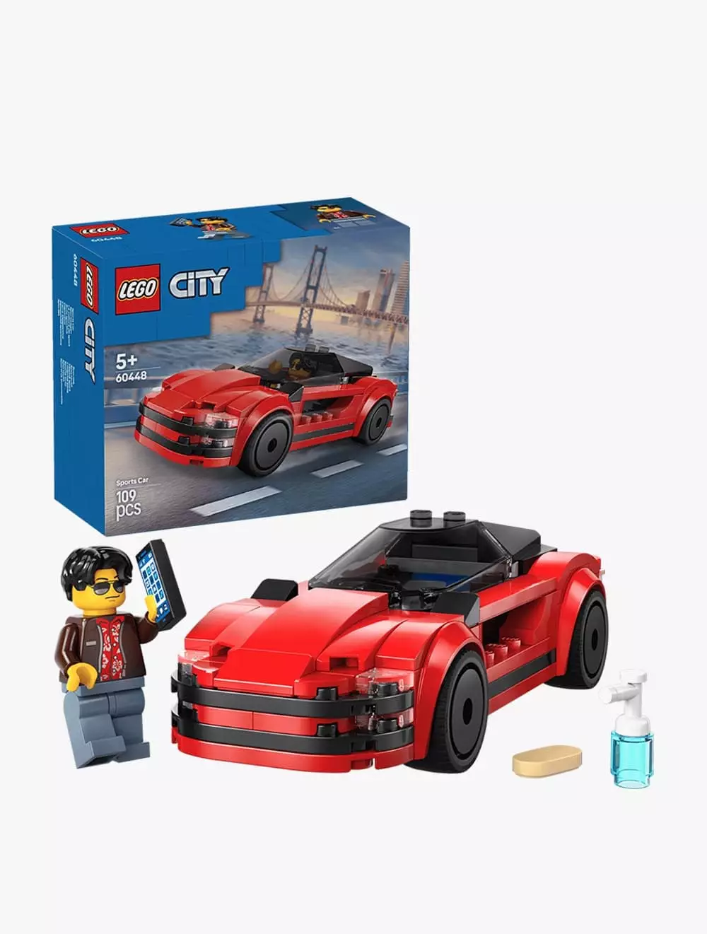 LEGO® City Red Sports Car - 60448