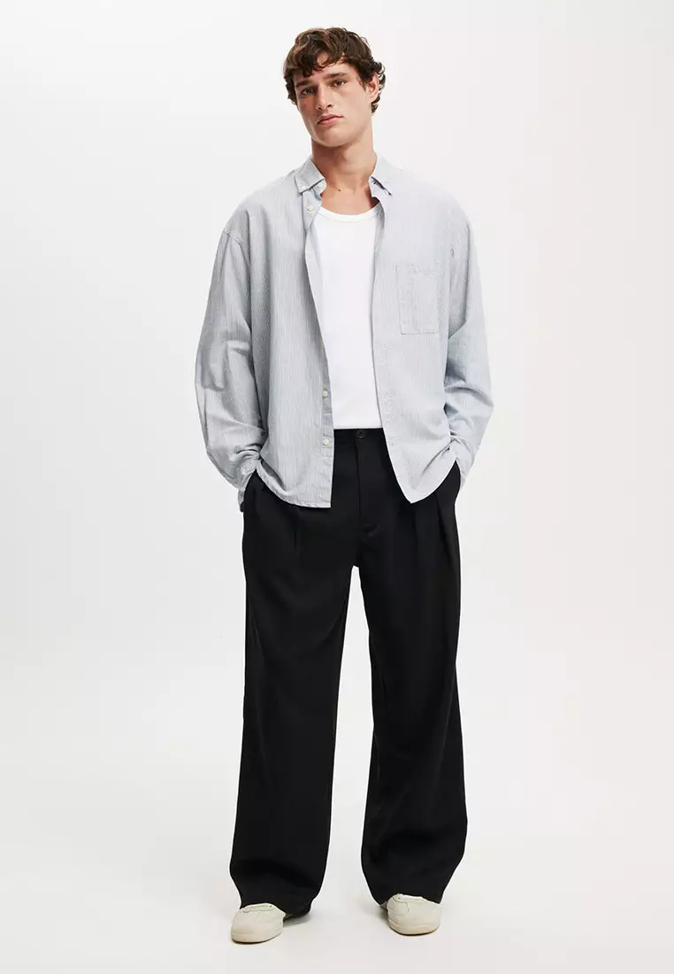 Super Baggy Pleated Pants