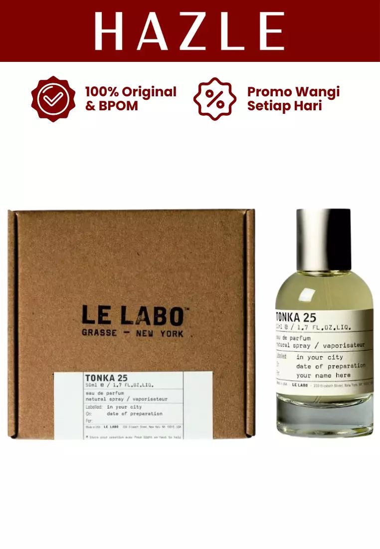 Jual Le Labo Tonka 25 Unisex EDP 50 ml Original 2026 | ZALORA