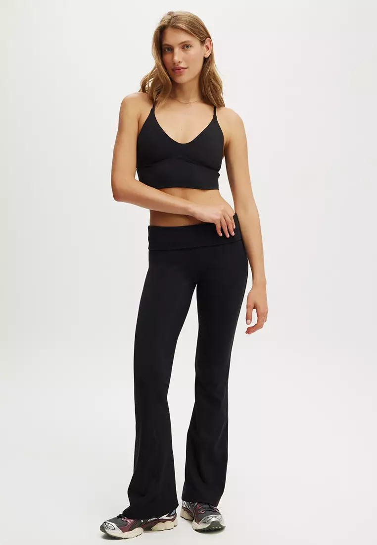 Ultra Soft Roll Over Flare Leggings