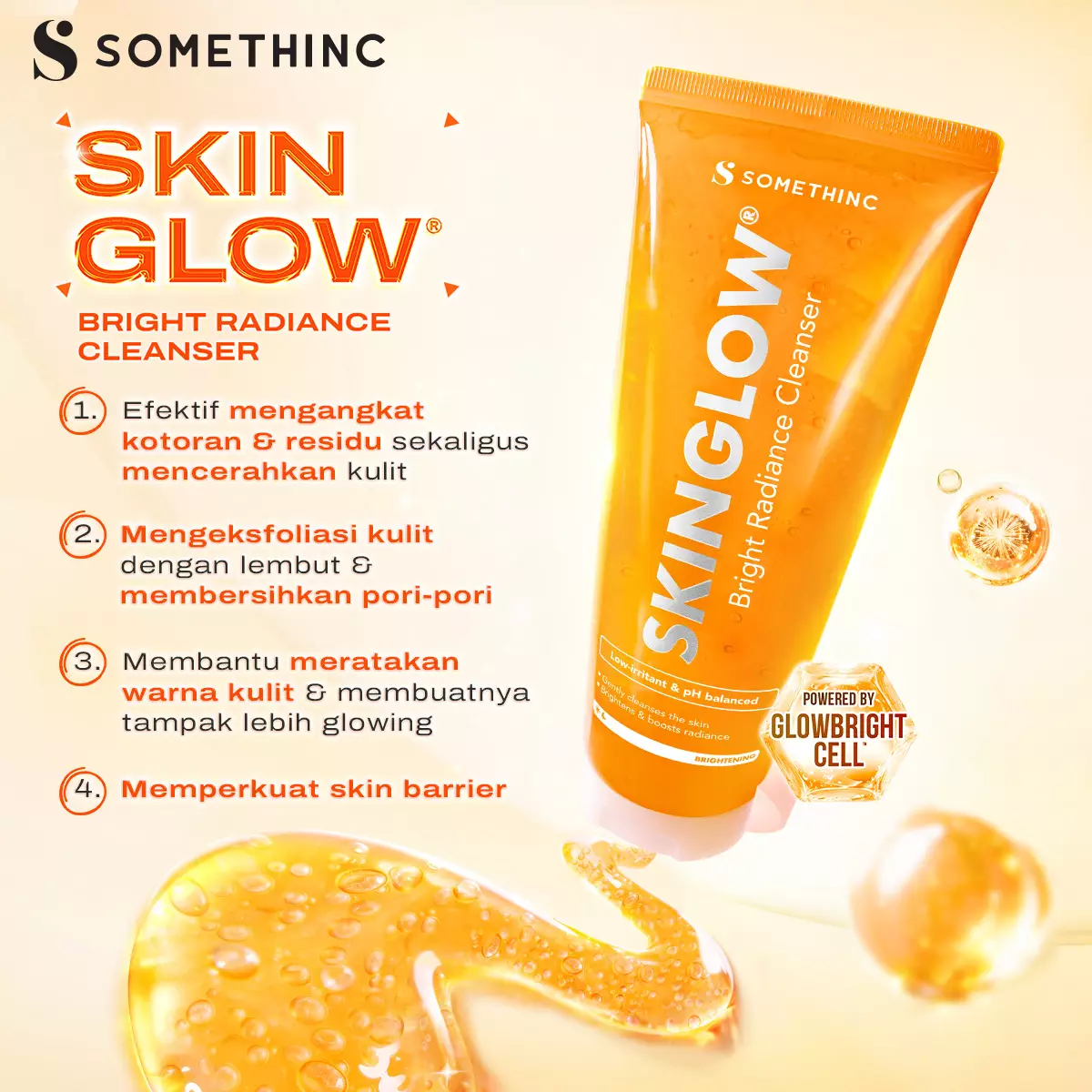 SOMETHINC SKINGLOW® Bright Radiance Cleanser