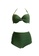 XAFITI green Women's Beachwear Bikini Swimdress Swimsuit With Padded Cup AE471USB582C17GS_1