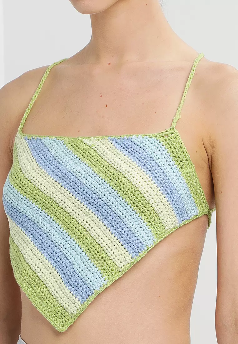 Cancun Crochet Halter Top
