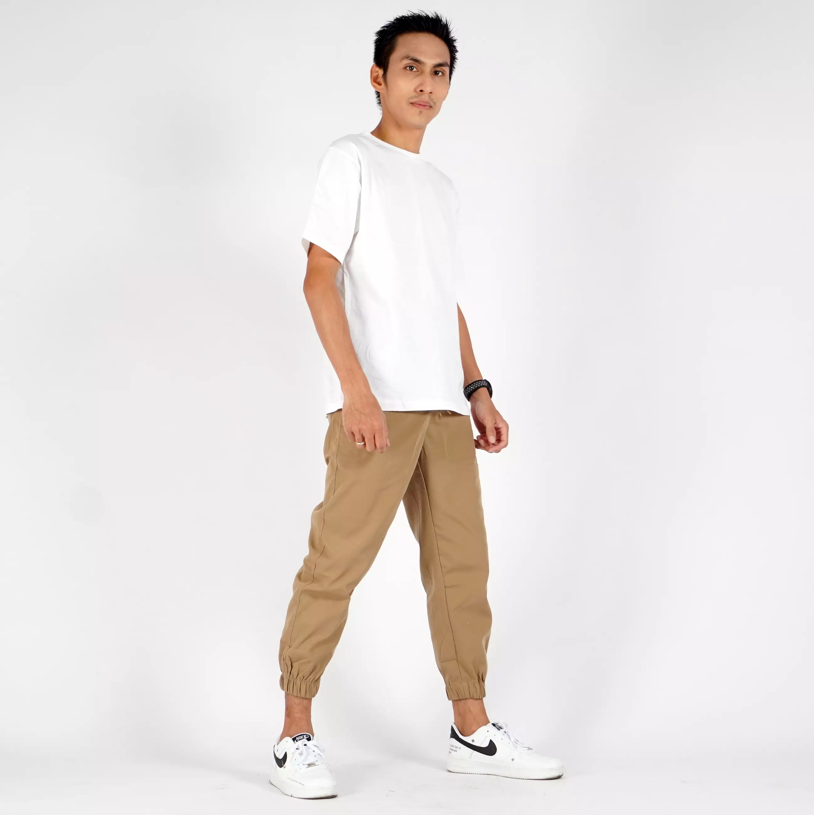 OKECHUKU Ichsan Celana Sirwal Jogger Pangsi 3/4 Slimfit Fashion Casual Pria