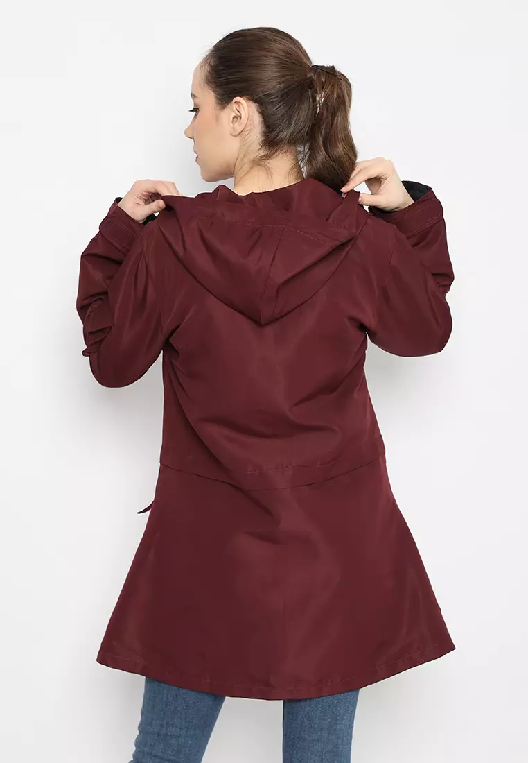 Celina Jacket Maroon