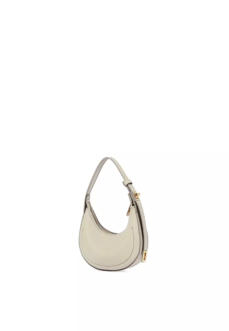 Buy RABEANCO RABEANCO NINA CRESCENT Mini Shoulder Bag - Cream Beige ...