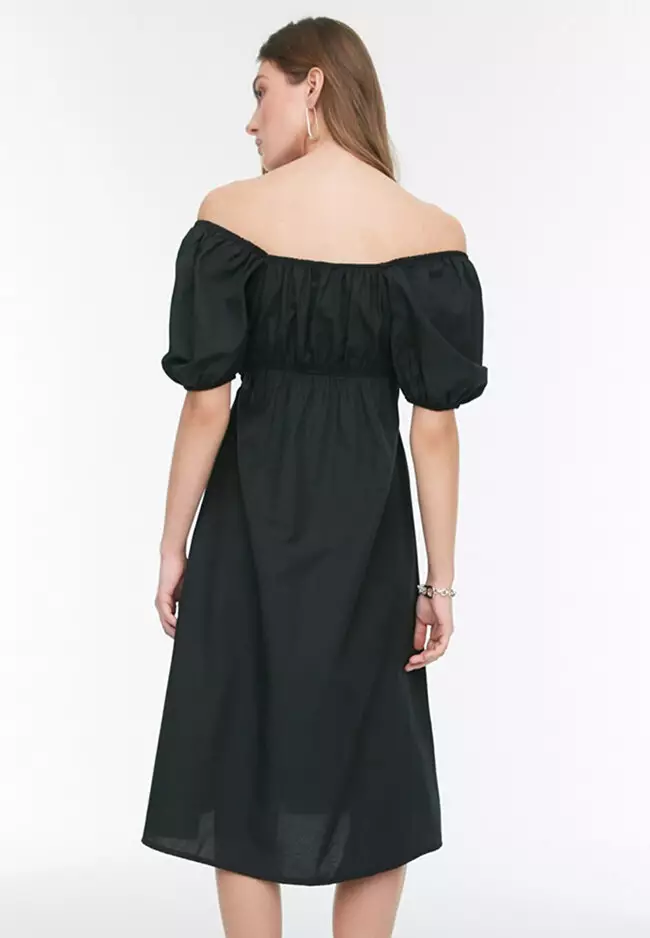 Buy Trendyol Lace Up Detail A Line Dress 2024 Online ZALORA