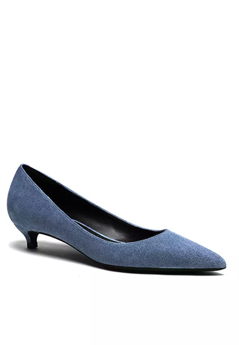 3CM Uniform Pointed High Heel Shoes HZL132