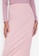 ZALORA BASICS pink Midi Ribbed High Waist Skirt C9977AAD5C1A77GS_3