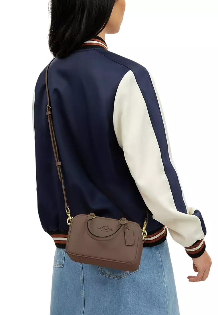 Satchel Crossbody - Dark Stone