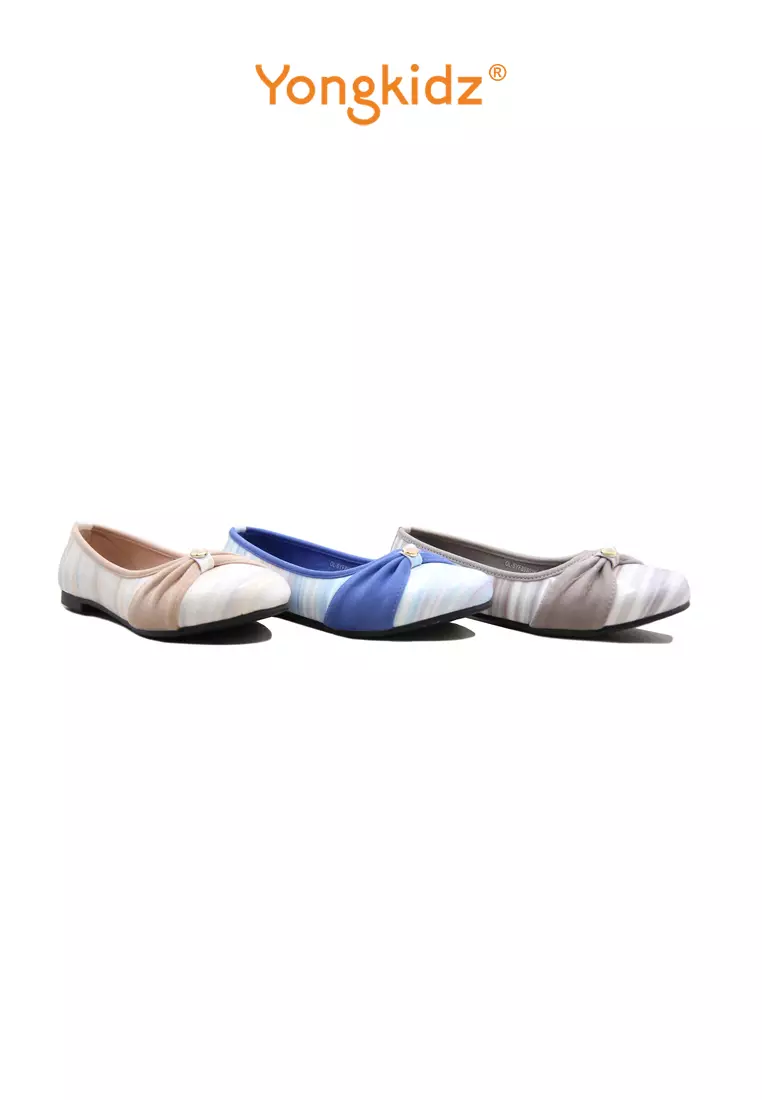 [ ORIGINAL ] YONGKIDZ FLATSHOES OL-SYF89802K-24 BIRU