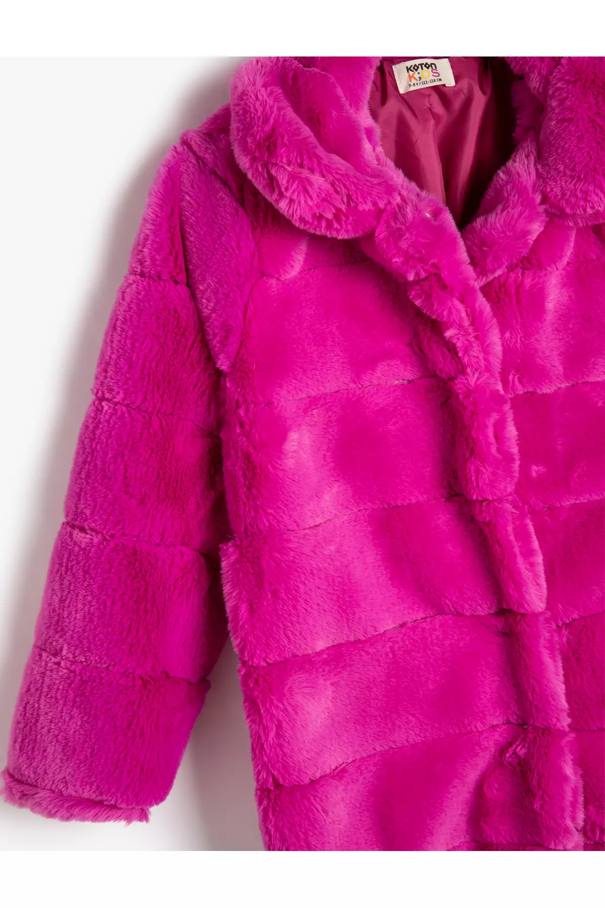 娃娃領外套 人造毛皮 長袖