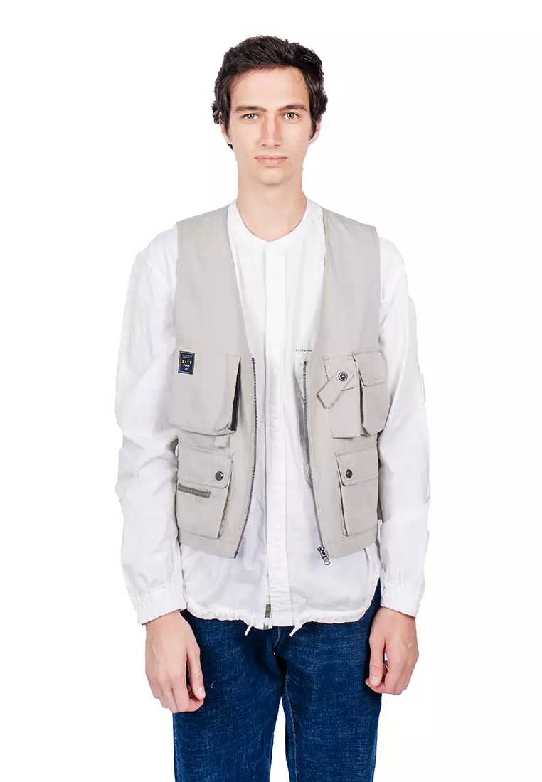 White utility hotsell vest mens