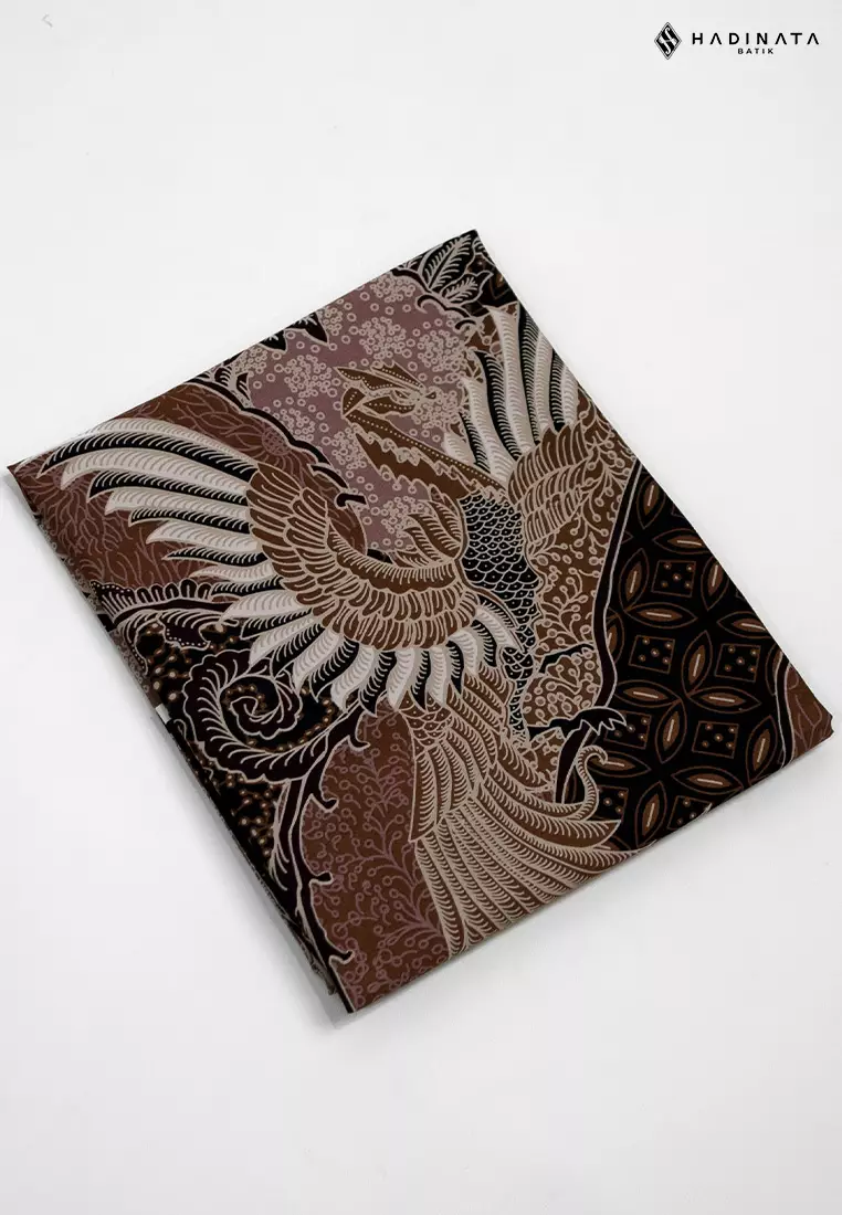 Hadinata Batik Premium Kain Katun Superfine Bhumi Paksi Brown