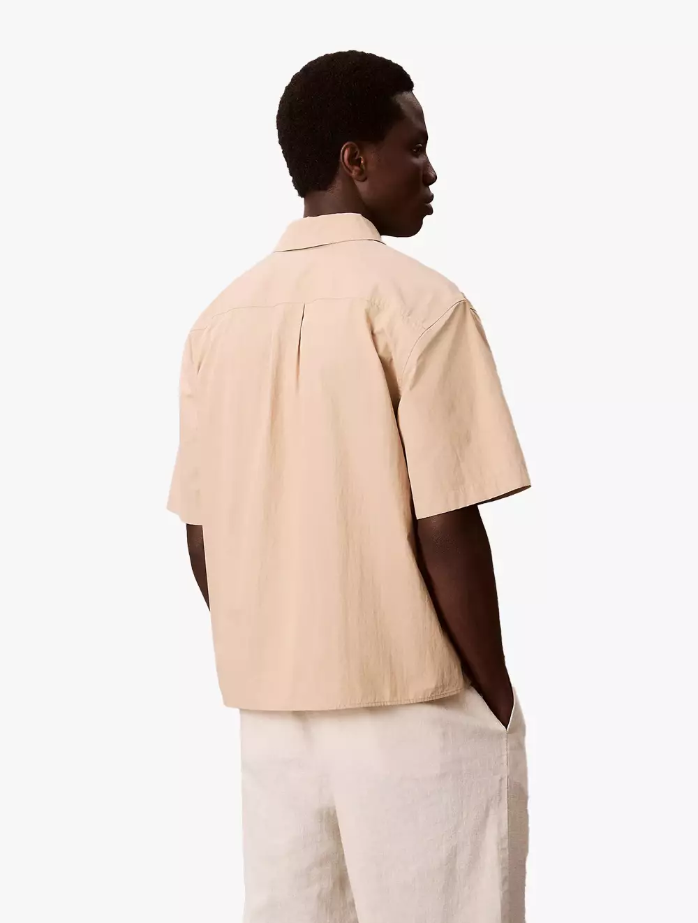 Calvin Klein - Cotton Nylon Relaxed Shirt