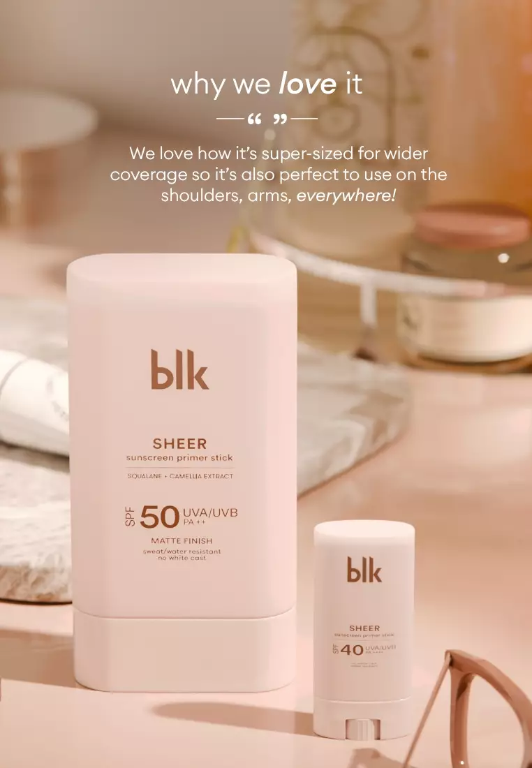 universal sheer sunscreen primer stick SPF50 UVA/UVB PA++ 20g