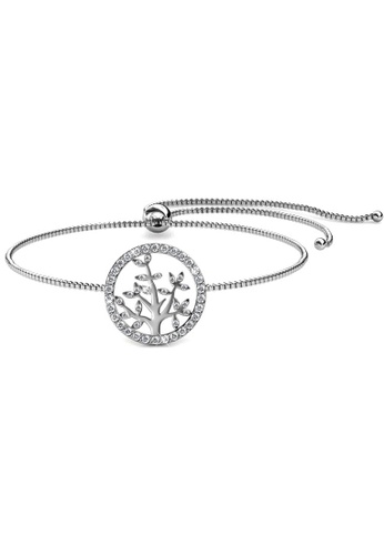 Her Jewellery silver Nature Bracelet -  Made with premium grade crystals from Austria 85348AC0836FBAGS_1