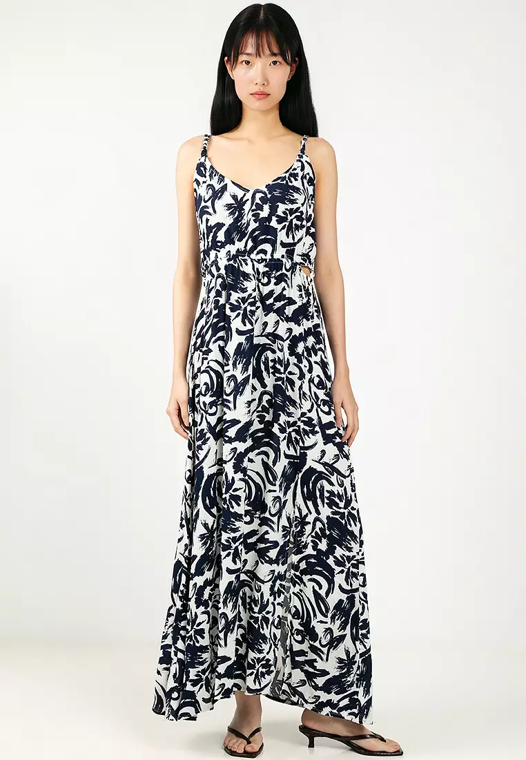 Anna Sleeveless Ankle Dress