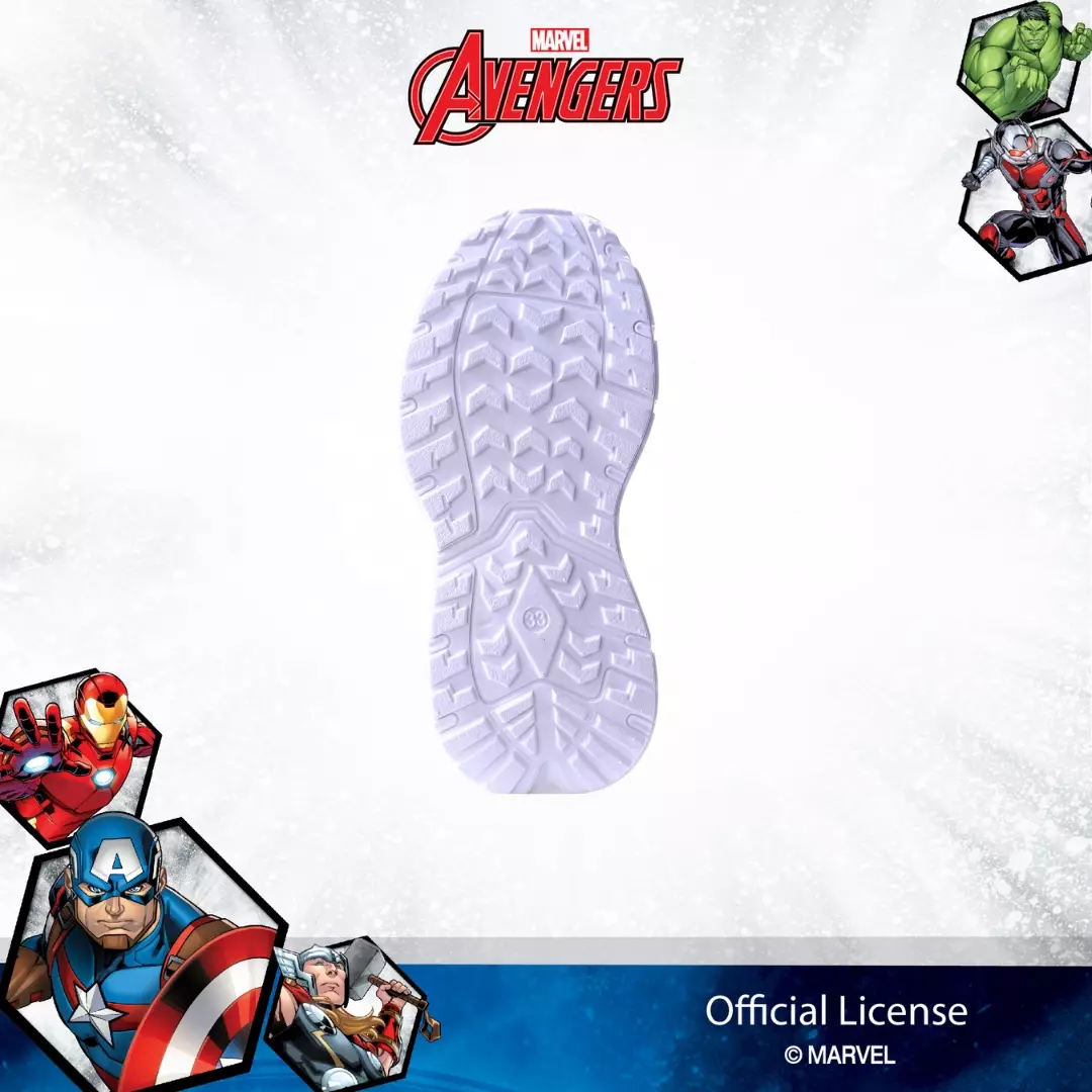 AVANGERS - SEPATU ANAK LAKI TANGGUNG CH340406LT - BIRU LAUT/PUTIH