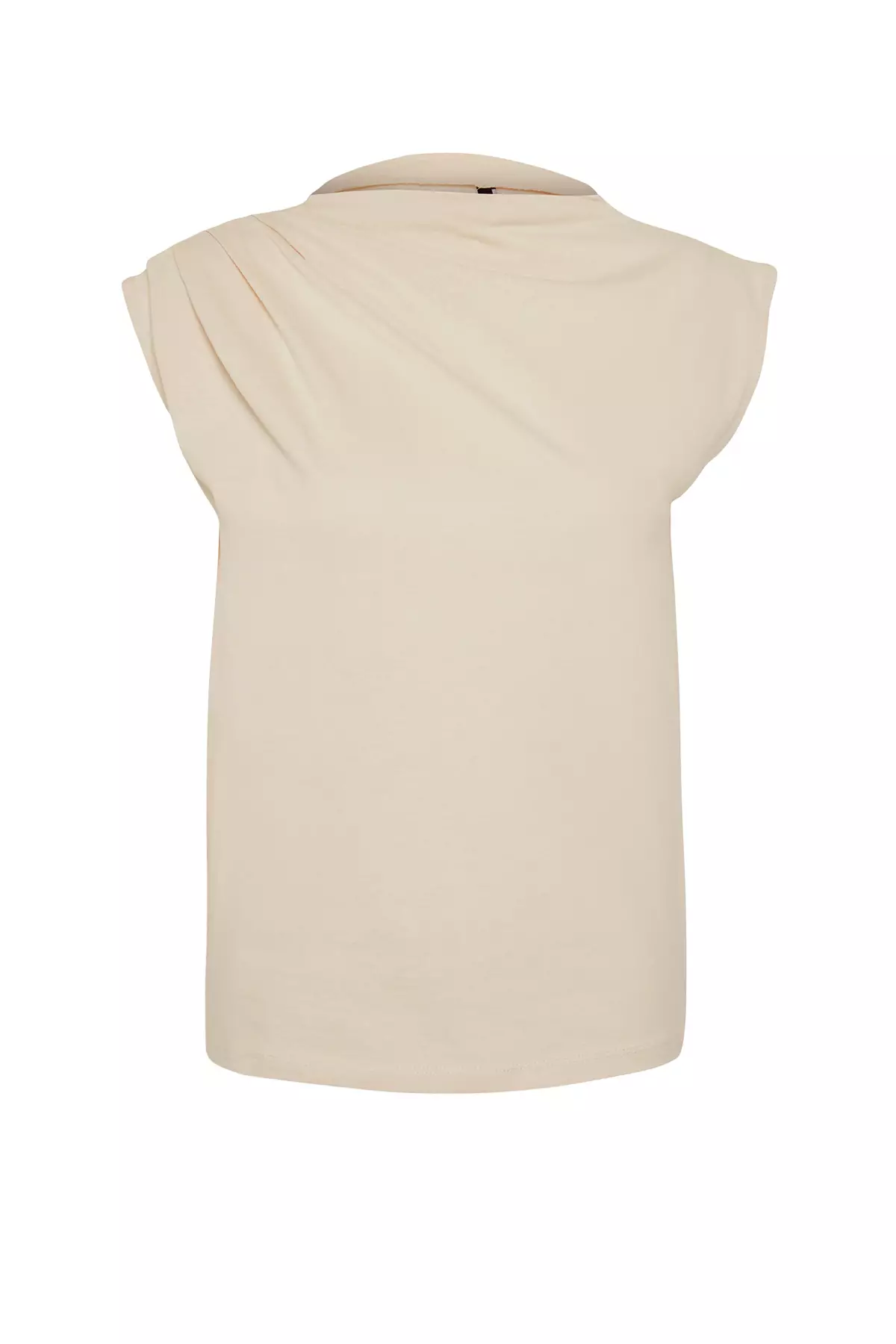 Cotton Boat Neck Top