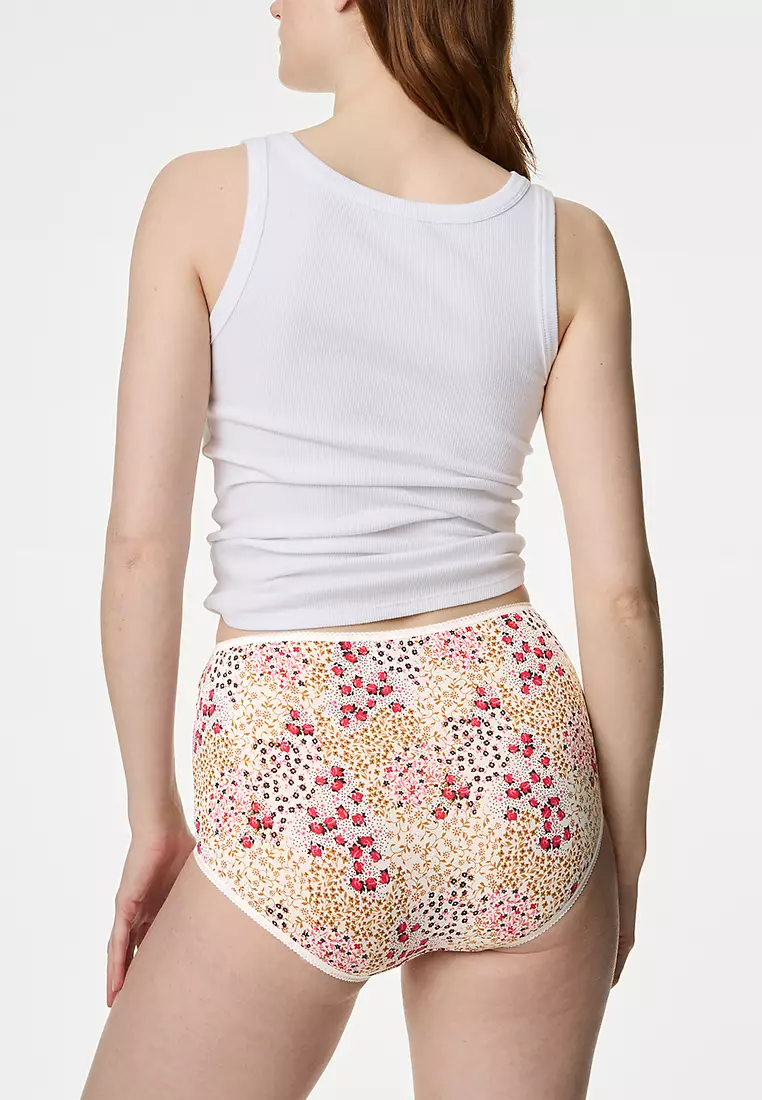 5pk Cotton Lycra™ Full Briefs