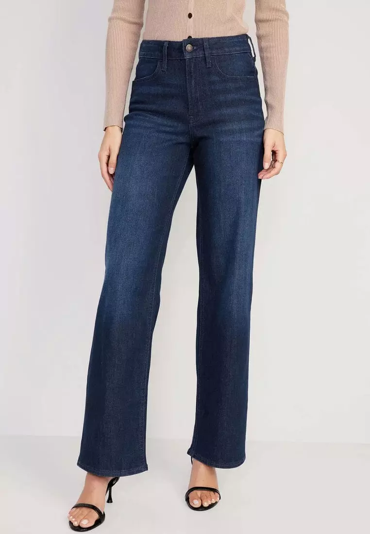 High-Waisted Wow Wide-Leg Jeans For Women