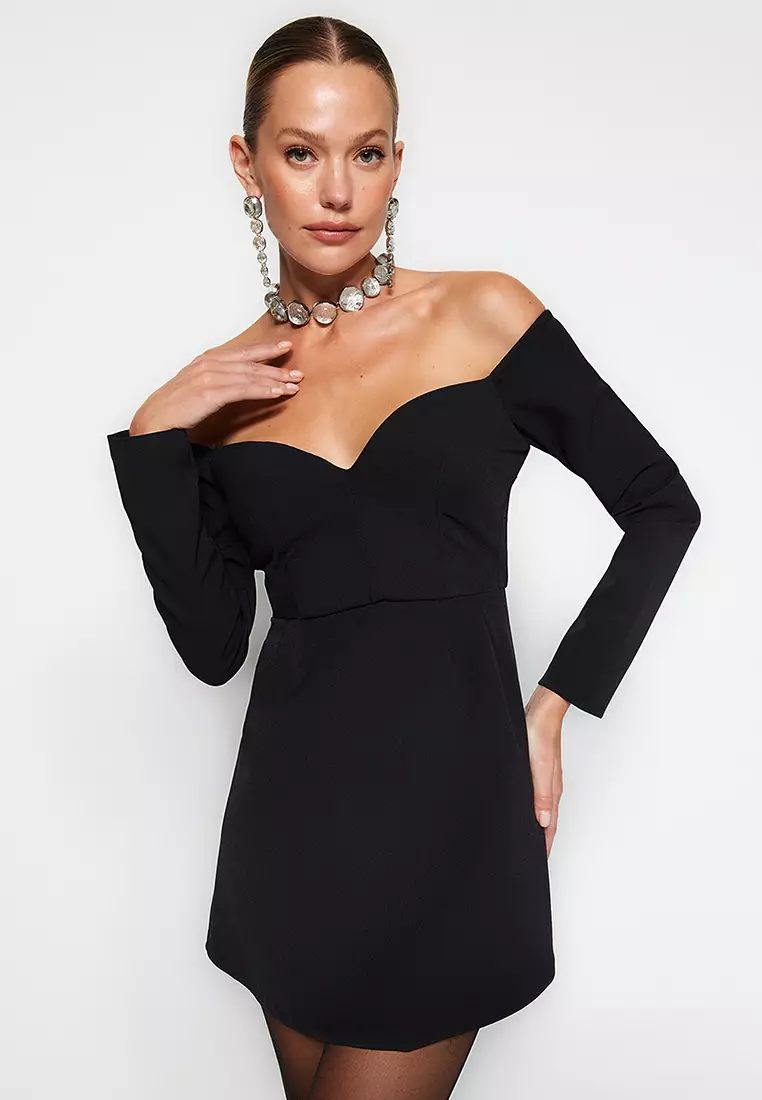 Zalora off shoulder dress online