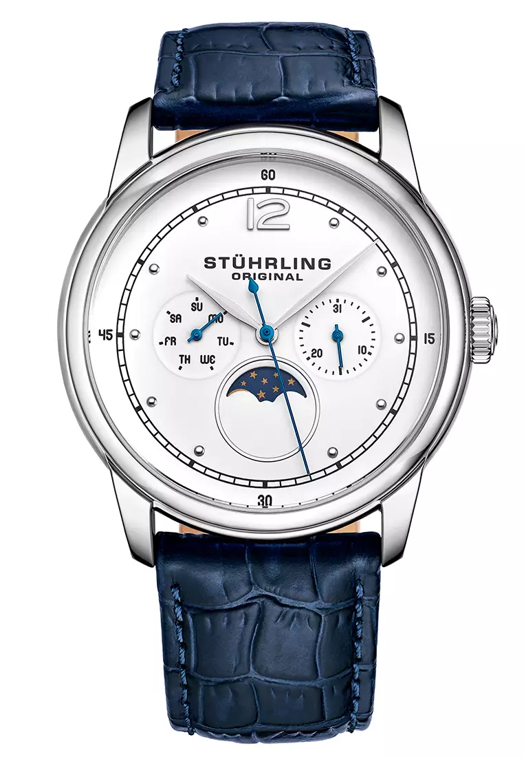 Stuhrling moonphase watch clearance