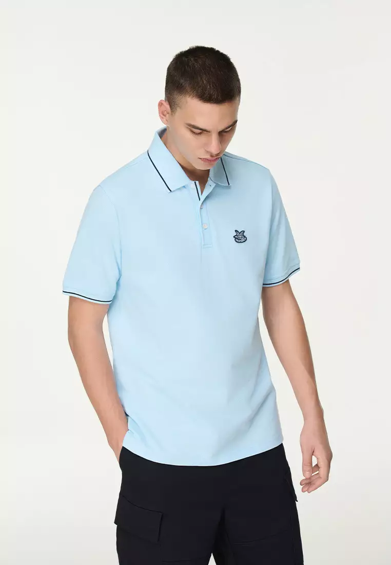 Men's Togs Logo Badge Polo Shirt