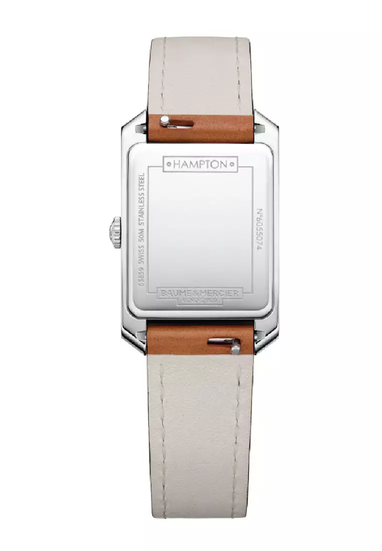 Baume & Mercier Hampton Quartz Leather Women's Watch M0A10472