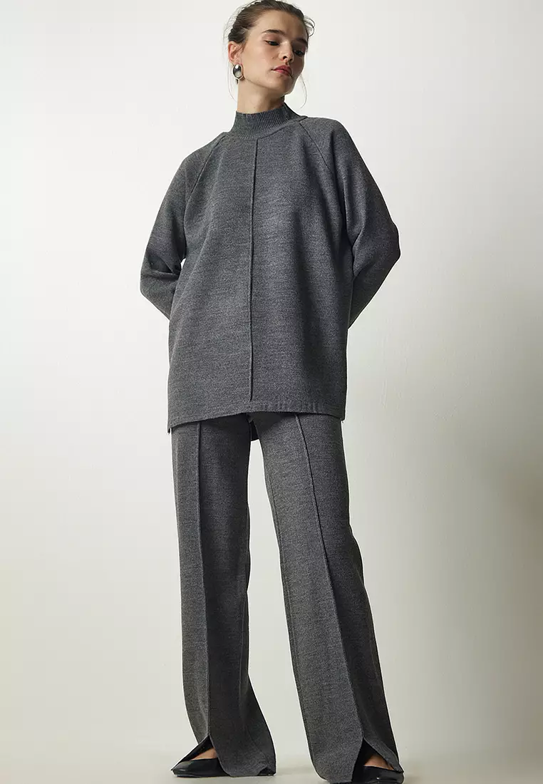 Knitwear Sweater and Pants Set