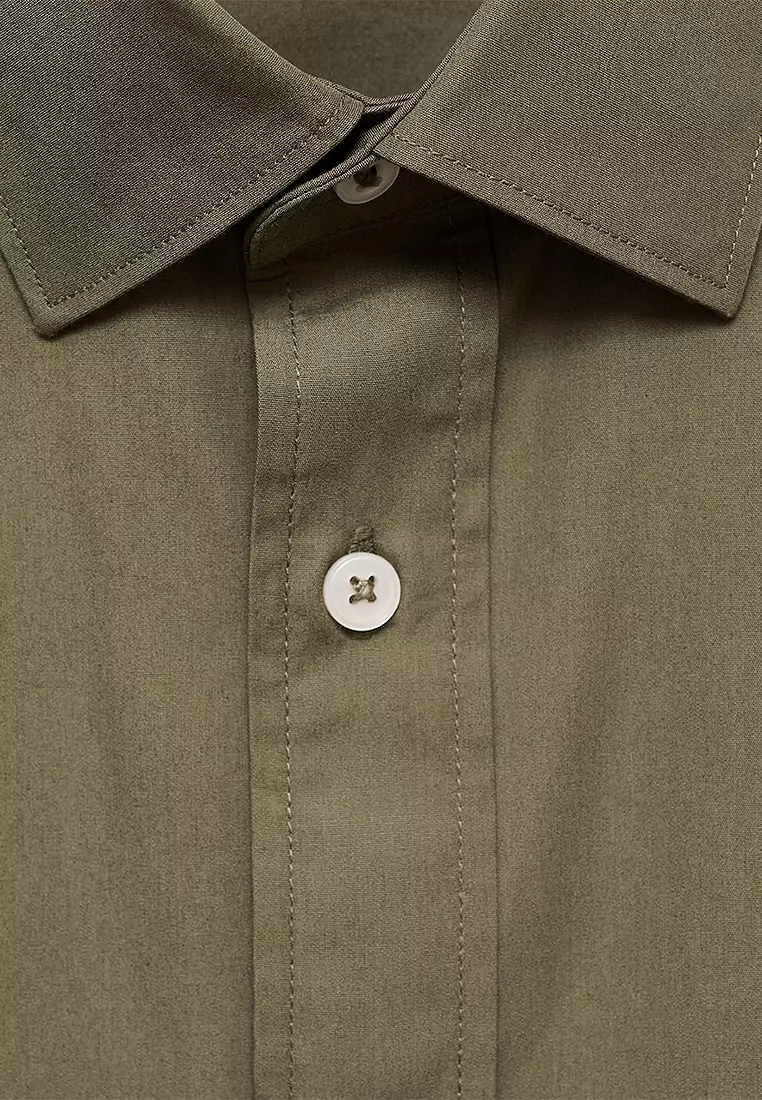 Regular-Fit 100% Cotton Shirt