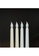 DILAS HOME 4pc LED Light Taper Candle Set (Beige) A9EDEES9C3E6FEGS_4