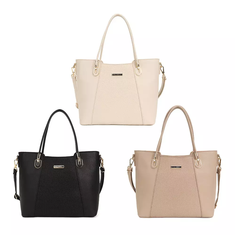 Palomino Ceska Totebag Wanita Warna Khaki