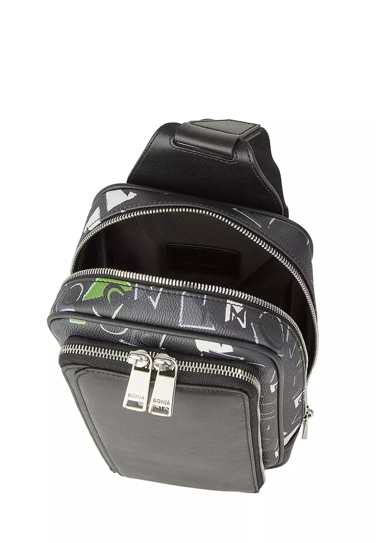 Black Gerrardo Small Crossbody Bag 3