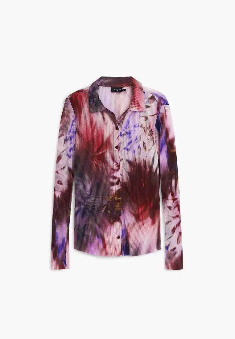 Desigual Woman Tie-dye print shirt.