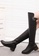 Twenty Eight Shoes black VANSA Comfortable Elastic Over Knee Boot VSW-BK5 264F2SH3973B9FGS_8