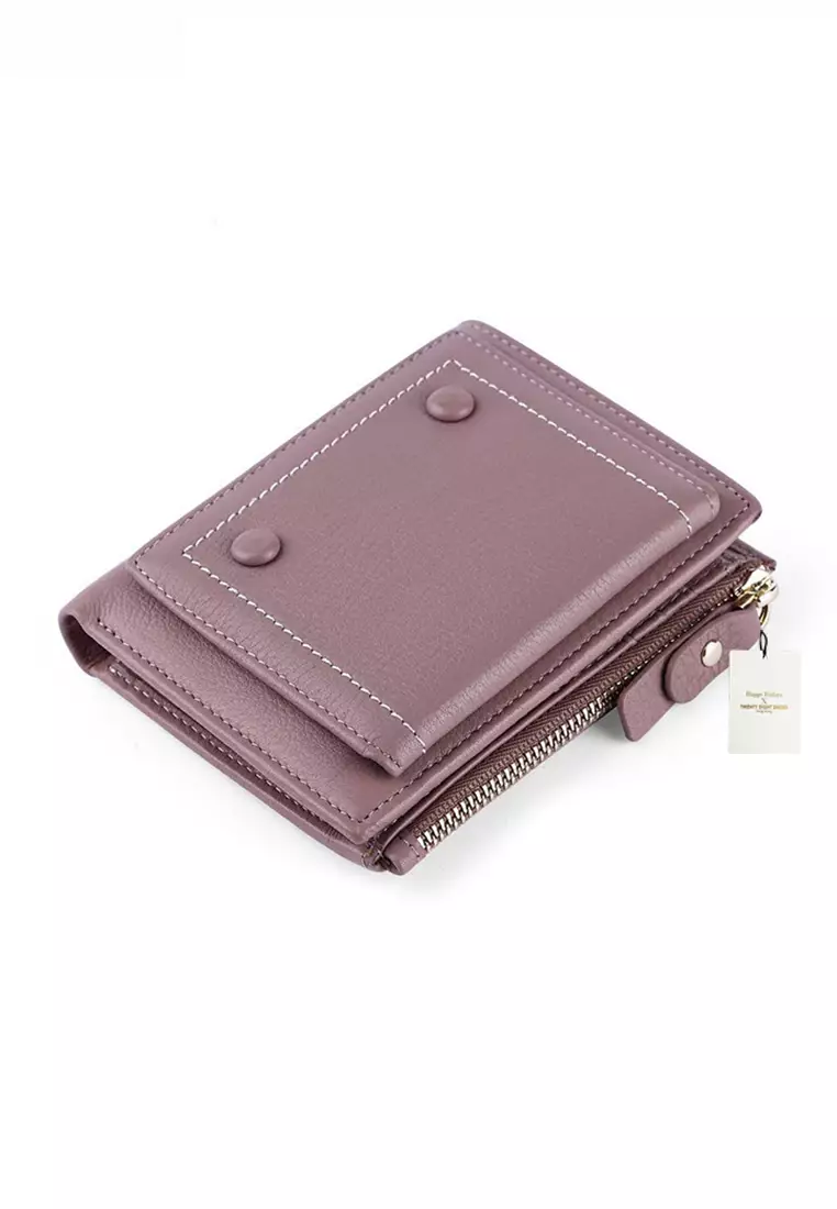 Full Grain Leather Bi-Fold Wallet JW YT-6020