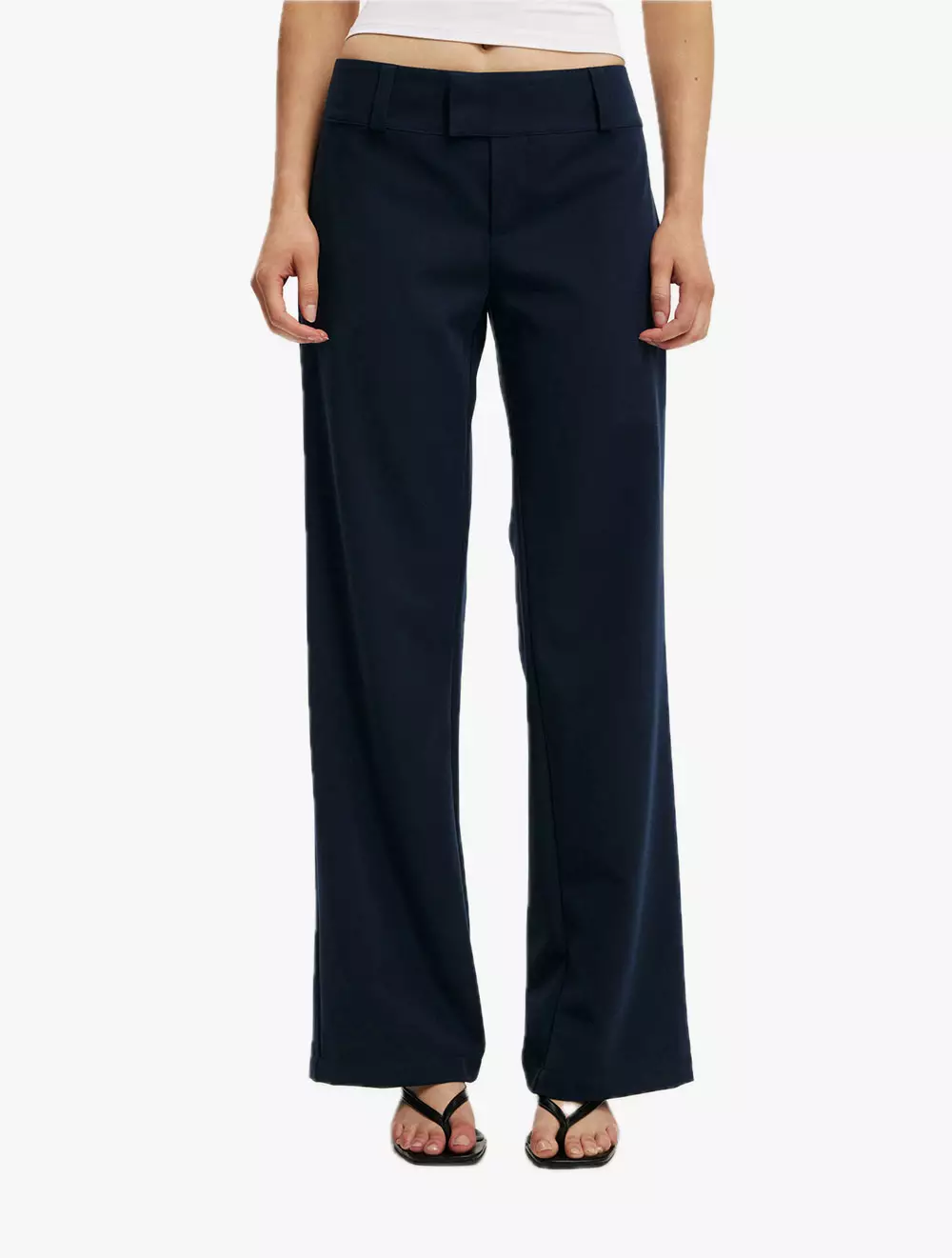 COTTON ON - BAWAHAN - LOLA LOW RISE SUITING PANT