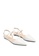 Kimmijim white Alyson Back to Basic Pointed Toe Ankle Strap Flats 40FFFSH3CBE1EEGS_2