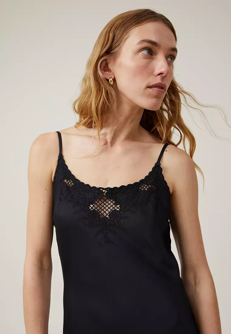 Willa Cutwork Slip Dress