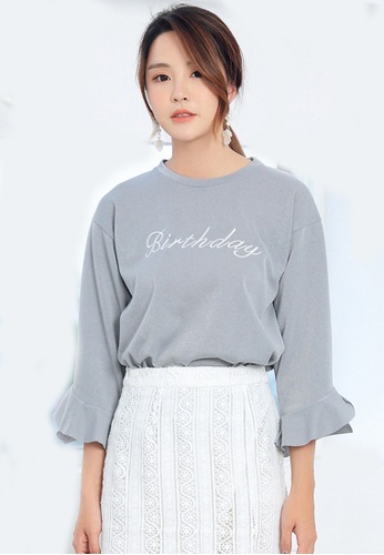 Buy Lycka Lbb5022 Korean Style Spring Summer Lady Round Neck Flare