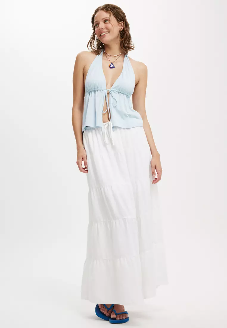 Haven Multi Tiered Maxi Skirt