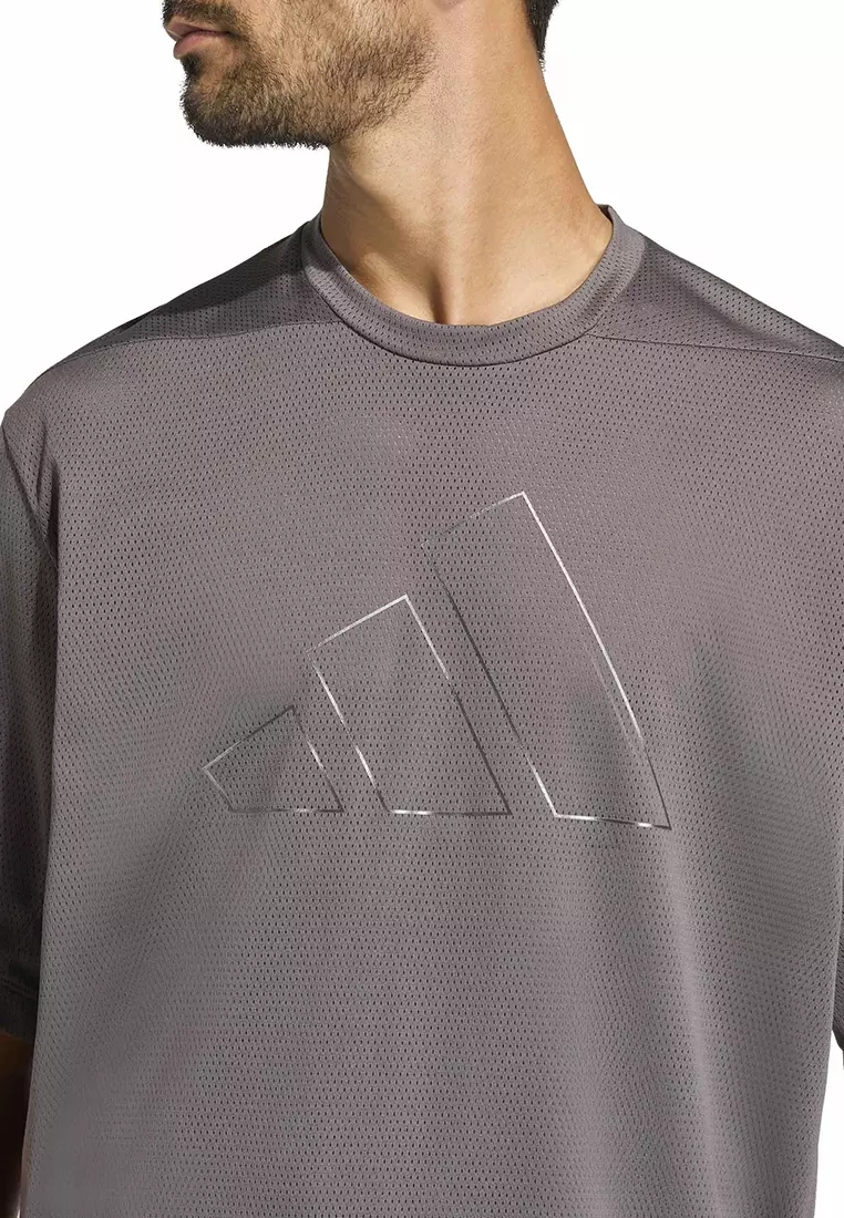 D4T Power Essentials Workout Mesh T-Shirt