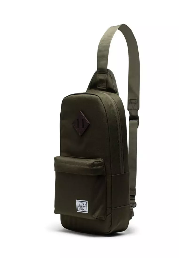 Heritage Shoulder Bag Sling Bag Ivy Green/Chicory Coffee