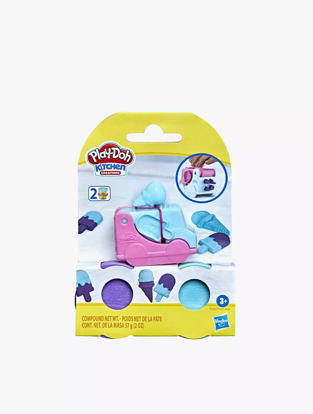 Playdoh Mini Food Truck Assortment - PDOF3571 - multi