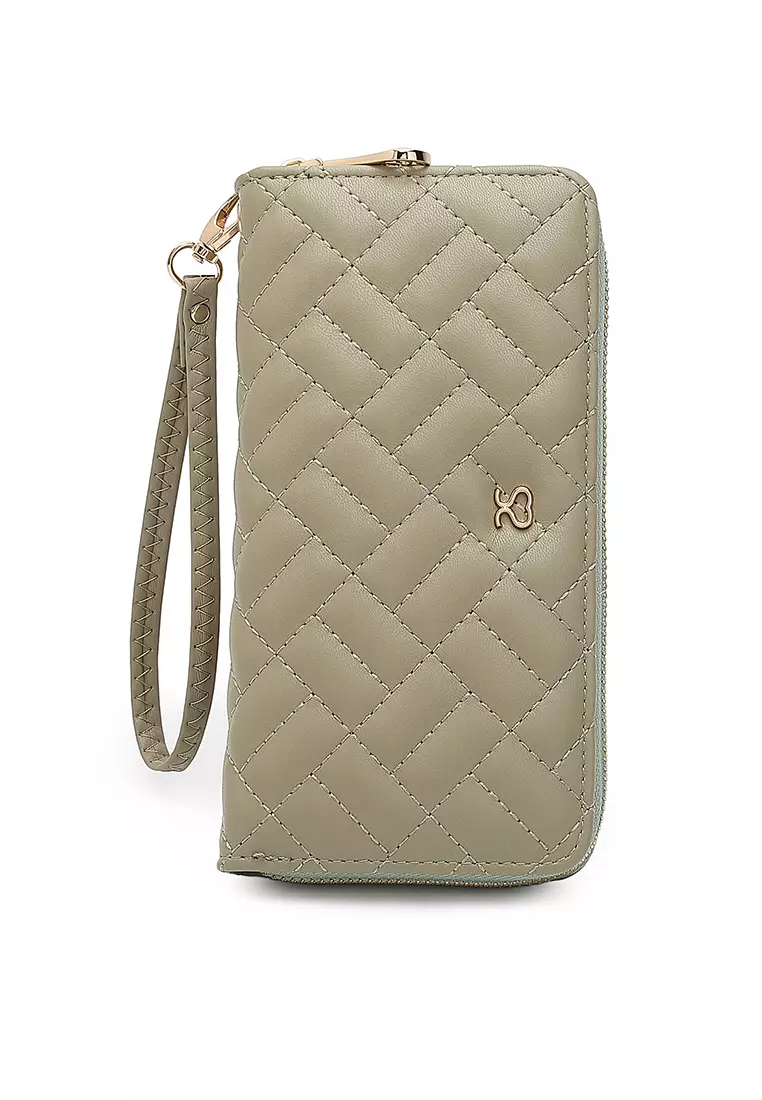 Scarlett Women's Quilted Long Wallet / Purse
