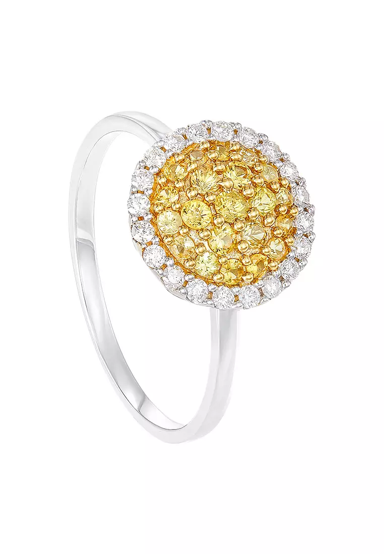 Yellow sapphire ring buy online outlet